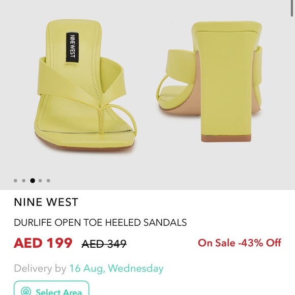 DURLIFE OPEN TOE HEELED SANDALS - Picture 3 of 13